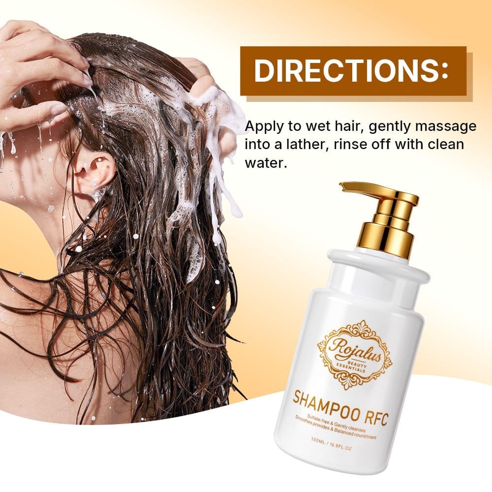 Rojalus keratin Elixir RFC shampoo - 500 ml