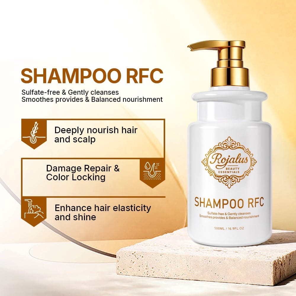 Rojalus keratin Elixir RFC shampoo - 500 ml
